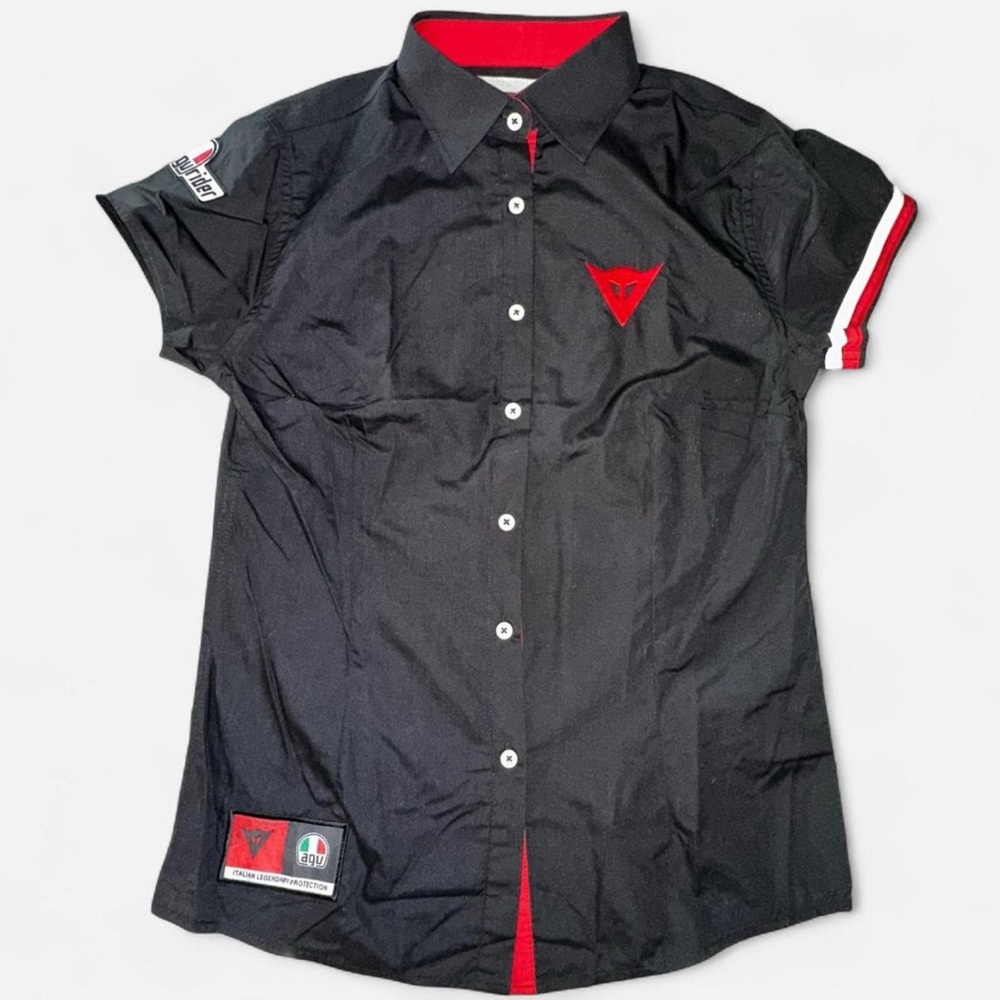 Dainese AGV Ducati motorcycle button down